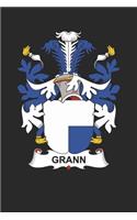 Grann: Grann Coat of Arms and Family Crest Notebook Journal (6 x 9 - 100 pages)