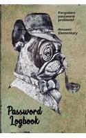 Password Logbook: Sherlock Bulldog to the Rescue!