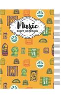Music Sheet Notebook