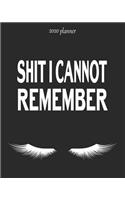 Shit I Cannot Remember