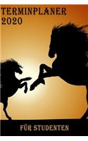 Terminplaner 2020 für Studenten: Planer und Organizer für 2020. Terminkalender, Taschenkalender, Wochenplaner, Jahresplaner, Kalender 2019 - 2020 zum Planen und Organisieren.
