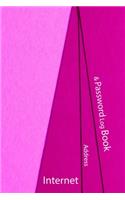Internet Address & Password Log Book: Organizer Notebook Journal Pocket
