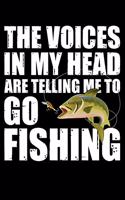 The Voices In My Head Are Telling Me To Go Fishing
