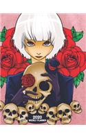 2020 Anime Weekly Planner dated with to do notes: Dated calendar with to do list Manga theme