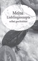 Meine Lieblingsrezepte selbst geschrieben