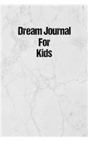 Dream Journal for Kids