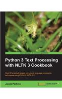 Python 3 Text Processing with NLTK 3 Cookbook