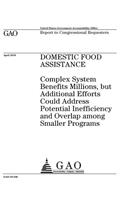 Domestic food assistance