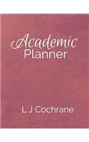 Academic Planner: Pink Edition