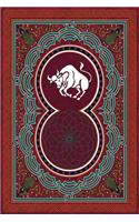 Monogram Taurus Notebook: Blank Journal Diary Log