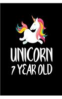 Unicorn 7 Year Old