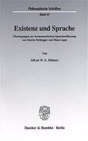 Existenz Und Sprache