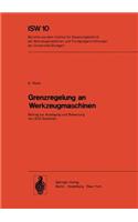 Grenzregelung an Werkzeugmaschinen