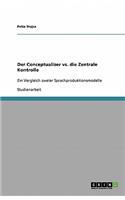 Der Conceptualizer vs. die Zentrale Kontrolle: (German)