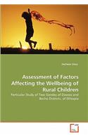 Assessment of Factors Affecting the Wellbeing of Rural Children