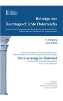 Beitrage Zur Rechtsgeschichte Osterreichs 8. Jahrgang Band 2./2018