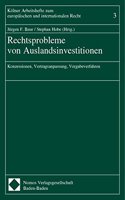 Rechtsprobleme Von Auslandsinvestitionen