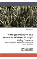 Nitrogen Pollution and Greenhouse Gases in Yaqui Valley Streams
