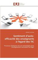 Sentiment D Auto-Efficacité Des Enseignants À l'Égard Des Tic: (Omn.Univ.Europ.)