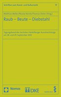 Raub - Beute - Diebstahl: Tagungsband Des Sechsten Heidelberger Kunstrechtstags Am 28. Und 29. September 2012