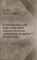 contribution to the study of the moral practices of certain social groups in ancient Mesopotamia