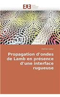 Propagation d'Ondes de Lamb En Présence d'Une Interface Rugueuse