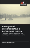 Intelligibilità antepredicativa e derivazione teorica