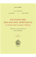 Dictionnaire des racines sémitiques ou attestées dans les langues sémitiques, fasc. 9