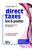 Direct Taxes Law & Practice -With special reference to Tax Planning