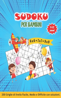 SUDOKU PER BAMBINI 9-12 anni