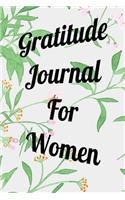 Gratitude Journal For Women