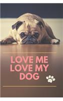 Love me love my dog Password Book