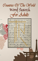 Countries Of The World Word Search For Adults