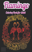 Flamingo Coloring Book For Adults