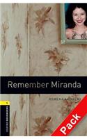 Oxford Bookworms Library: Level 1:: Remember Miranda audio CD pack