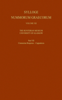 Sylloge Nummorum Graecorum, Volume XII the Hunterian Museum, University of Glasgow, Part VII Cimmerian Bosporus - Cappadocia