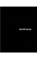 Dot Grid Journal: Black Dot Grid Journal