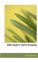 Wild Flowers Worth Knowing