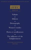 Voltaire; Diderot; Demography; Women's studies; Poetes et versificateurs;The influence of the Enlightenment