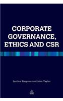 Corporate Governance Ethics and CSR