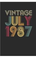 Vintage July 1987