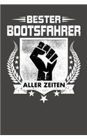 Bester Bootsfahrer aller Zeiten: Wochenplaner - ohne festes Datum für ein ganzes Jahr