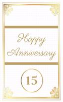 Happy Anniversary 15