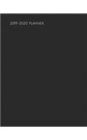 2019-2020 Planner: Minimalist Black 2019 and 2020 Weekly and Monthly Organizer(1 2019-2020 Weekly and Monthly Planners)