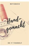 Handgemacht Notizbuch Do it yourself