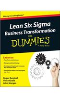 Lean Six Sigma Business Transformation For Dummies