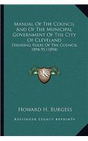 Manual Of The Council And Of The Municipal Government Of The City Of Cleveland