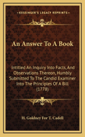 An Answer To A Book