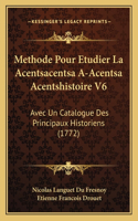 Methode Pour Etudier La Acentsacentsa A-Acentsa Acentshistoire V6