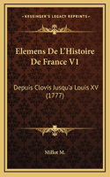 Elemens De L'Histoire De France V1